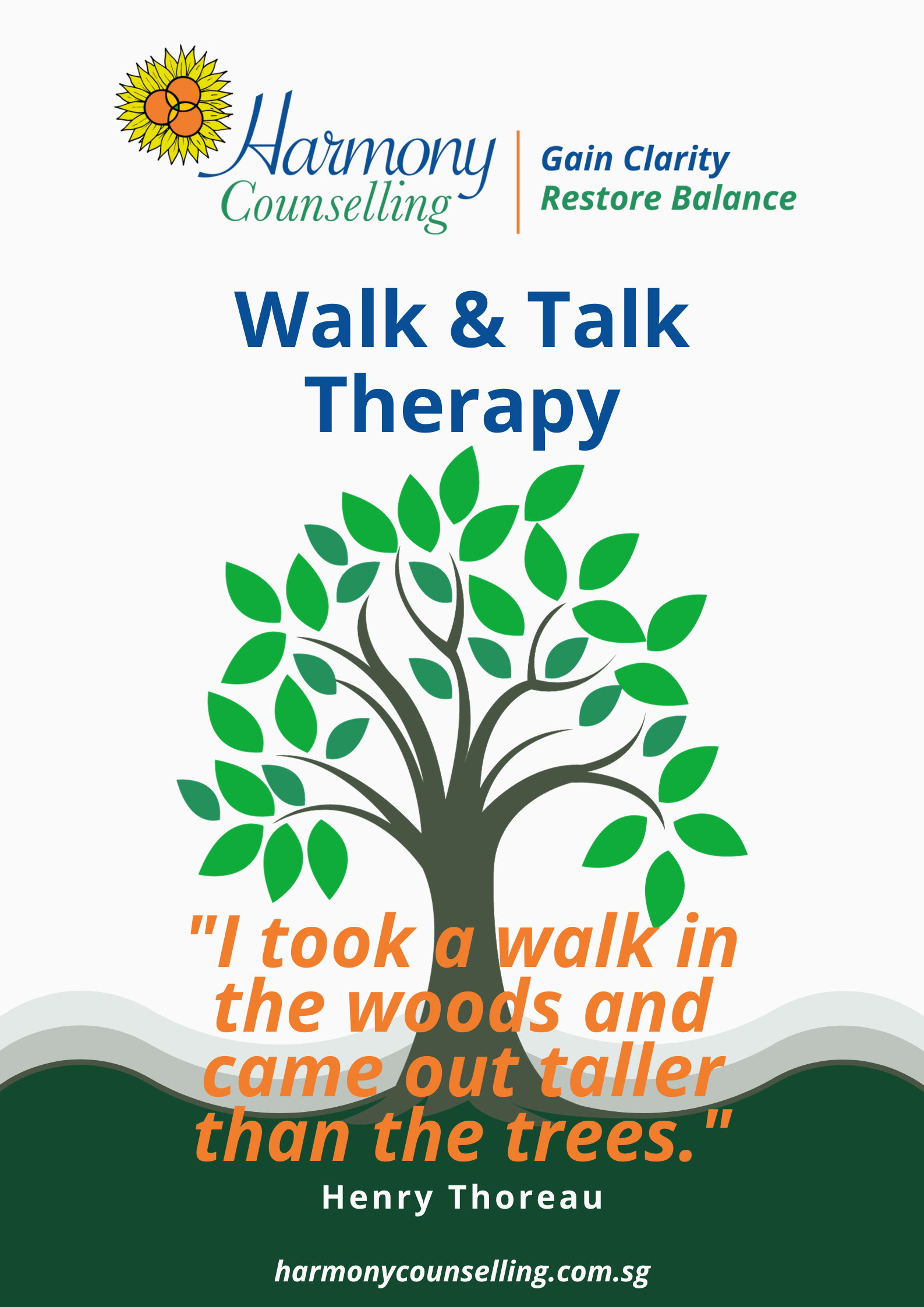 Walk & Talk Therapy